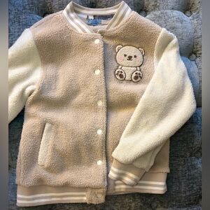 Cute Teddy Bear Fleece Jacket
